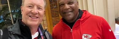 Former Chiefs great Deron Cherry cheers