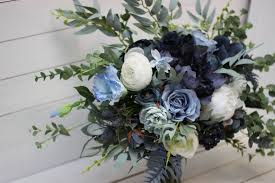 Maybe you would like to learn more about one of these? Dusty Blue Navy Blye Bouquet Bridal Bouquet Navy Blue Faux Etsy Navy Wedding Flowers Wedding Flowers Navy Blue Bridal Bouquet