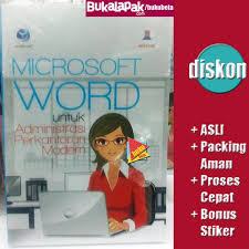 Microsoft Word Untuk Administrasi Perkantoran Modern Madcom Di Lapak Buku Beta Bukalapak
