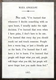 I Ve Learned That Whenever I Decide Something With An Open Heart I Usually Make The Right Decision I Ve Learned That Ev Words Words Quotes Maya Angelou Books