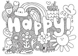 Two birds are sitting on a branch. Free Coloring Pages For Teens 101 Coloring