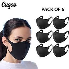 Cuqoo 6x Anti Dust Mask Face Mouth Mask Fashion Reusable Washable Outdoor Unisex Mask Anti Pollution Facemask Buyerstops Dust Mask Mouth Mask Fashion Mouth Mask