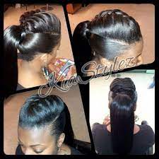 Black Hair Information Natural Hair Curly Hair Relaxed Hair Hairstyles Hair Styles Natural Hair Styles Braided Ponytail