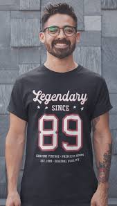 30th Birthday Gifts For 30 Year Old Woman 30th Birthday Gift T Shirt Legendary Since 1989 Havous 30th Birthday Gifts 30th Birthday Men Vintage Birthday Parties