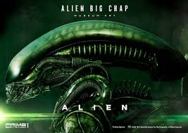 It stars an ensemble cast of tom skerrit, sigourney weaver, veronica cartwright, harry dean stanton, john hurt, ian holm, yaphet kotto, and jessica simpson. Alien Big Chap Museum Art Ali Statue Prime 1 Studio