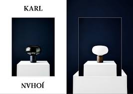 The shape of the lamp its inspired from the organic shape of a mushroom. Karl Johan Table Lamp By Signe Hytte New Works