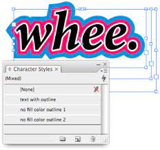 You can also use the keyboard command ctrl+shift+o. Perfecting The Triple Outline With Editable Text Creativepro Network