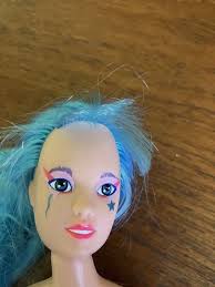 VINTAGE HASBRO 1985 JEM & THE HOLOGRAMS "AJA" DOLL BLUE HAIR No Clothes  China $48.00
