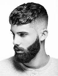 Ask for a classic fade haircut with the top cut in a similar way to the caesar cut, with short bangs and skin shaved sides. 50 Men S Short Haircuts For Thick Hair Masculine Hairstyles