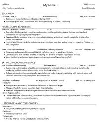 Computer science teacher resume sample. 2nd Year Computer Science Student Resumes