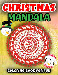 Wish you and ava and your whole family a lovely christmas!! Buy Christmas Mandala Coloring Book For Fun Creative Art Christmas Mandalas Coloring Book For Adult Christmas Stocking Suffer Gift For Mandala Lover With Fun Easy And Relaxing Coloring Pages Book Online