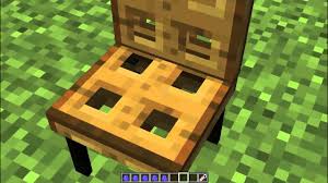 Minecraft Modsuz Sandalye Oturulabilen Masa Buyuk Masa Kitaplar Televizyon Youtube