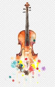Violin Drawing Watercolor Painting Music Cello Creative Guitar Brown Creative Artwork Png Pngegg Browse cello drawing best created by professional drawing artist. violin drawing watercolor painting