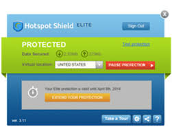 Navega de manera anónima gratuitamente. Hotspot Shield Elite Free Download