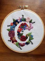 When we see it in a word, our brain takes in its constituent elements. Tried My Hand At A Negative Space Pattern That I Made Myself Embroidery Negative Space Pattern Pillow Embroidery Monogram Embroidery Letters