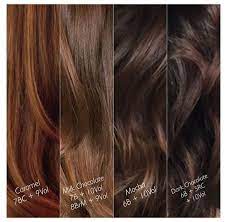 With the right shade—especially one that's perfect for your skin tone—brown hair can be just as exciting as a pink, purple or blonde hue.whether you've been thinking about ditching your blonde, black, or red hair in favor of brown hair dye or you simply want to enhance. Chocolate Brown Hair Formula See The Latest Hairstyles On Our Tumblr It S Awsome Brown Hair Shades Hair Color Chocolate Hair Color Formulas