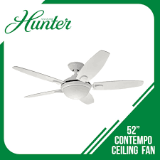 Hunter avia ii led 52 ceiling fan brushed nickel finish reversible fan blades: Ceiling Fan Hunter Shop Ceiling Fan Hunter With Great Discounts And Prices Online Lazada Philippines