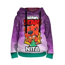 Brawl stars | nita by rtil on deviantart. Children S Sweatshirt 3d Brawl Stars Nita Hoodies Sweatshirts Aliexpress