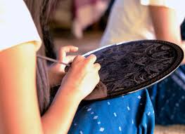 Adding glass to cabinet doors. Lacquerware Everywhere The Myanmar Times