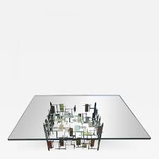 Today i'm going to show you some fabulous coffee table styling tips that you have to see. Ray Bergere Fabulous Silas Seandel Style Brutalist Mixed Metal Nail Coffee Table Mid Century