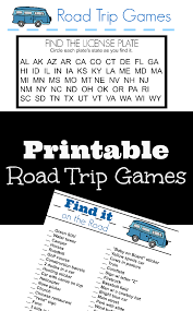 Itsy bitsy fun has a cute transportation memory game you can print from home. Printable Road Trip Games For Big Kids Outnumbered 3 To 1