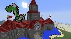 Princess Peach Castle N64 Version Minecraft Project Minecraft Projects Minecraft Castle