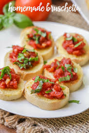 Easy Bruschetta Recipe Just 5 Ingredients Video Lil Luna Recipe Bruschetta Recipe Homemade Bruschetta Recipes