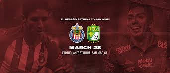 El camino para ambos representativos no ha sido sencillo y nos han regalado momentos imborrables a lo largo de este guard1anes 2020 que vivirá su final de ida este jueves en el. News Earthquakes Stadium To Host Chivas Vs Club Leon On March 28 San Jose Earthquakes