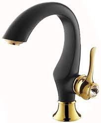 Browse, gold mixer taps, bath fillers and more online at victorian plumbing. Casa Padrino Luxury Wash Basin Tap Matt Black Gold H 26 1 Cm Elegant Single Lever Mixer In Oriental Style Bathroom Accessories