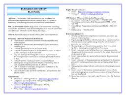 Business Continuity Planning