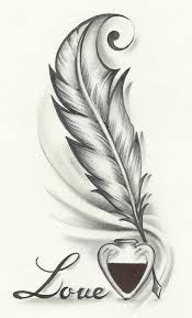 Super Love Art Pencil Drawing Ideas In 2020 Feather Tattoo Drawing Feather Tattoo Design Feather Drawing