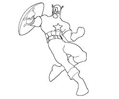 captain america coloring pages for kids coloring home