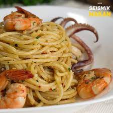 Resep membuat beef teriyaki yang mudah dan praktis. Resepi Aglio Olio Seafood 10 Bahan Paling Sedap
