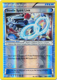 Steelix is the strongest card made. Steelix Spirit Link 106 114 Uncommon Reverse Holo Pokemon Singles Xy Steam Siege Collector S Cache
