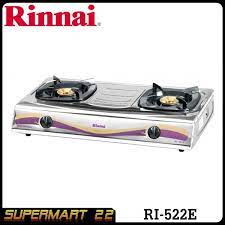 Rinnai kompor gas 2 tungku ri 302s/rinnai dua tungku sun burner: Jual Kompor Gas 2 Tungku Rinnai Ri 522e Stainless Di Lapak Supermart 22 Bukalapak