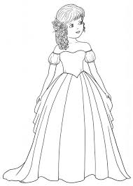 The signature full skirt of a ball gown provides a striking silhouette. 390 Ball Gown Coloring Pages And Embroidery Patterns Ideas Coloring Pages Embroidery Patterns Fashion Illustration