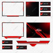 Streaming Overlay Design Twitch Overlay Live Streaming Live Streaming Twitch Overlay Png And Vector With Transparent Background For Free Download Overlays Transparent Background Overlays Transparent Free Overlays