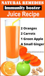 Immunity Booster Juice Recipe Juicing Recipes Juice Smoothies Recipes Healthy Juicer Recipes