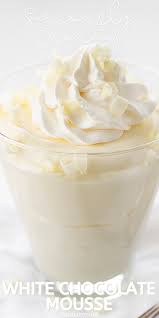 Only 2 Pure Ingredients Needed Love White Chocolate Recipes Desserts White Chocolate Recipes White Chocolate Desserts