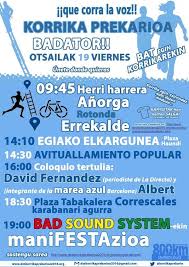 808 din 13 octombrie 2016 emitent: Correscales Prekarietatearen Aurkako Lasterketa Heldu Da Bartzelonara
