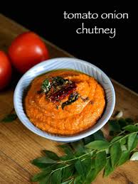 Onion Tomato Chutney Recipe Tomato Onion Chutney Recipe Chutney Recipes Tomato Chutney Recipe Indian Chutney Recipes