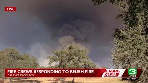 Evacuation orders issued for Gann Fire near New Hogan Lake in Calaveras County