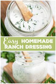 This Easy Homemade Ranch Dressing Recipe Is Ready In 10 Minutes And Is Restaurant Quality It S Ma Ranch Dressing Recipe Homemade Ranch Homemade Ranch Dressing