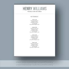 Resume Template For Word 3 Page Modern Resume Template Resume Template Word Resume Template