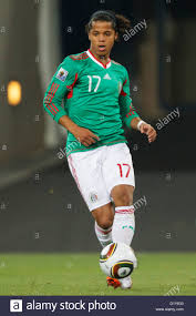 Giovani Dos Santos Of Mexico On The Ball During The Fifa World Cup Round Of 16 Match Against Argentina At Soccer City Stadium Stock Photo Alamy