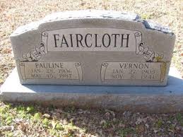 George Vernon Faircloth (1905-1941)