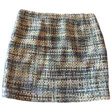 Wool Skirt Tommy Hilfiger Multicolour Size 6 Us In Wool