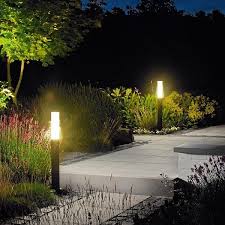 Used on patios, pool decks, walkways, and even driveways, it's a durable substitute for wood. Garden Outdoor Lighting Ideas For Your Little Paradise Outdoor Garden Lighting Garden Lighting Bollards Modern Garden Lighting