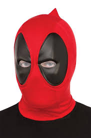 Deadpool Adult Fabric Mask Deadpool Mask Deadpool Costume Deadpool