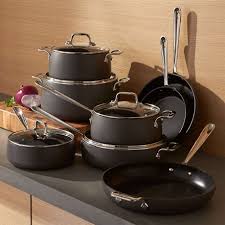 All Clad Ha1 Hard Anodized Non Stick 13 Piece Cookware Set